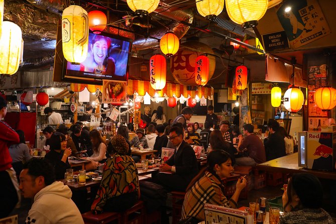 Shibuya Meltdown Nightlife Tour: All-You-Can-Drink Bar Hopping - Wagyu Niku Yokocho: the food-heavy first stop