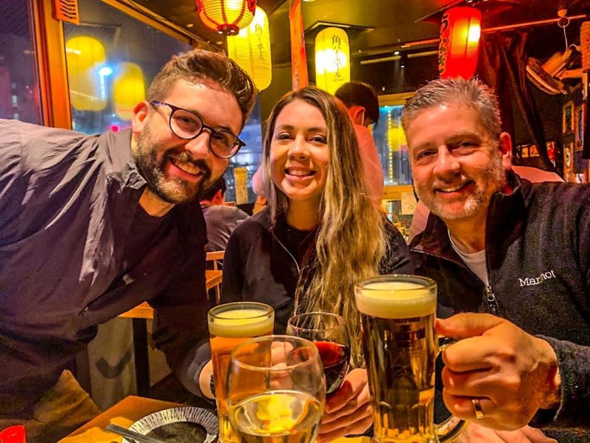 Shinjuku: Explore the Hidden Local Bars - 3.5 Hours - Three food stops, not just a restaurant dinner