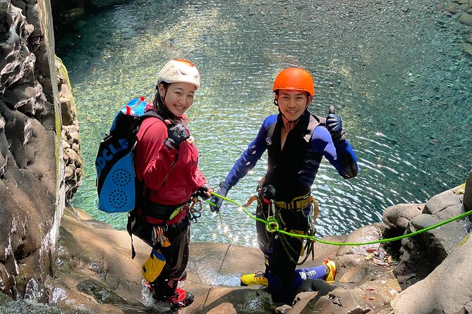Shizuoka: Advanced Canyoning Activity near Mt. Fuji - Jumps, slides, and rappelling from 1 to 9 meters