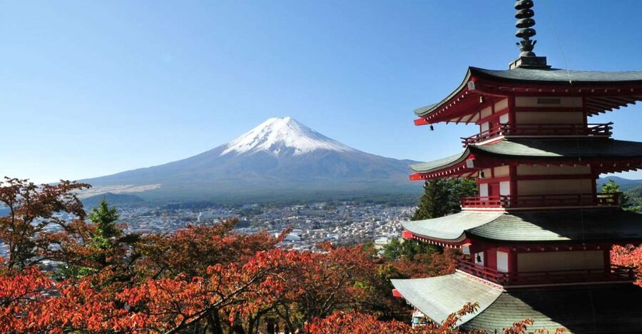 Sightseeing Day Trip to Mount Fuji and Hakone Green Number - Lake Kawaguchi and Oishi Park