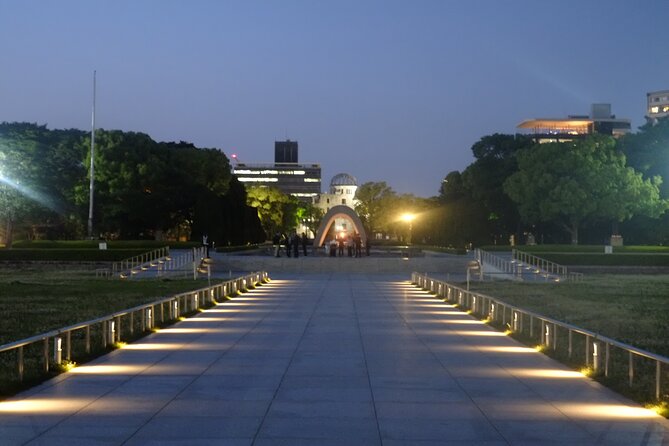 Sunset Walking Tour at Peace Park, Hiroshima - Walking among the park’s memorials