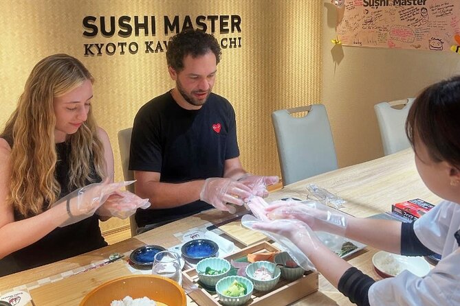 Sushi Making in Kyoto! Same-day bookings welcome! - Eating your sushi and ordering sake