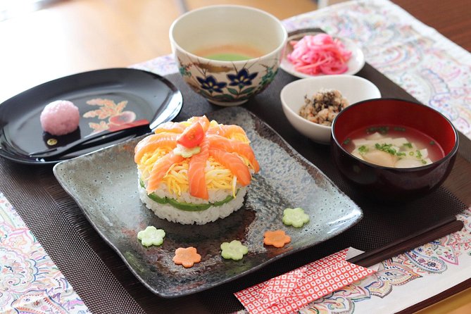 Sushi or Traditional Japanese Cuisine in a Kyoto Home with Emika - Matcha with Emika or her father