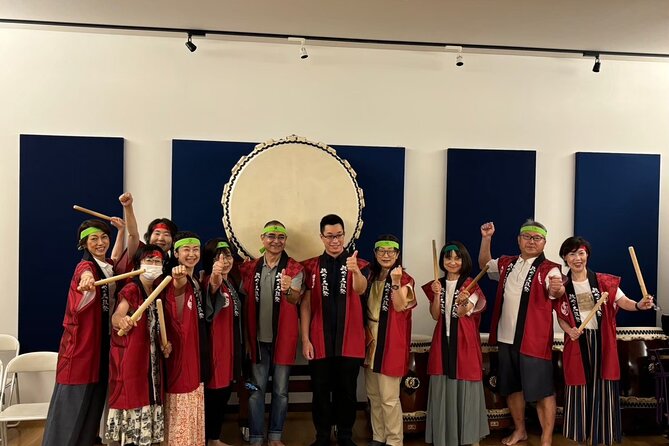 TAIKO, Japanese Drum Experience from Kyoto - Learning the basic movements and rhythms
