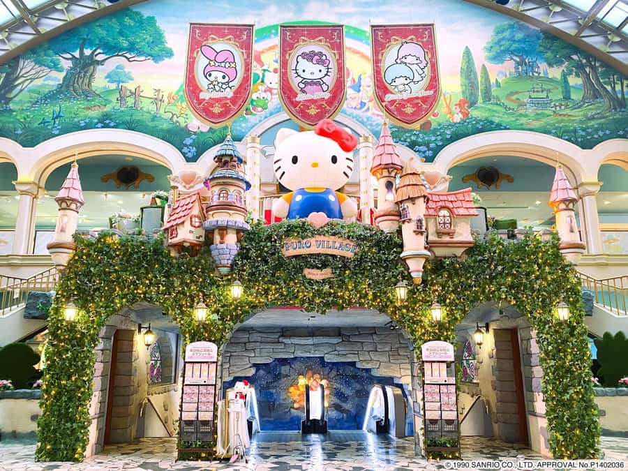 Tama: Sanrio Puroland Entry Ticket for Non-Japanese Citizens - Shopping and themed food