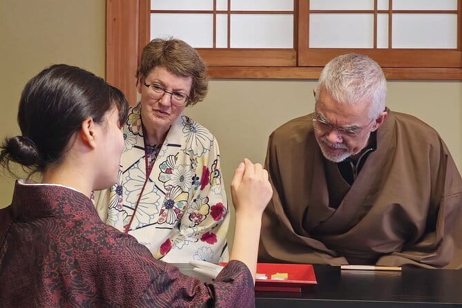 Tea Ceremony in 150 Years Old Townhouse with Tables and Chairs - What the Tea Master Explains First