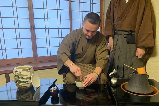 Tea Ceremony in 150 Years Old Townhouse with Tables and Chairs - The 150-Year-Old Townhouse Setting