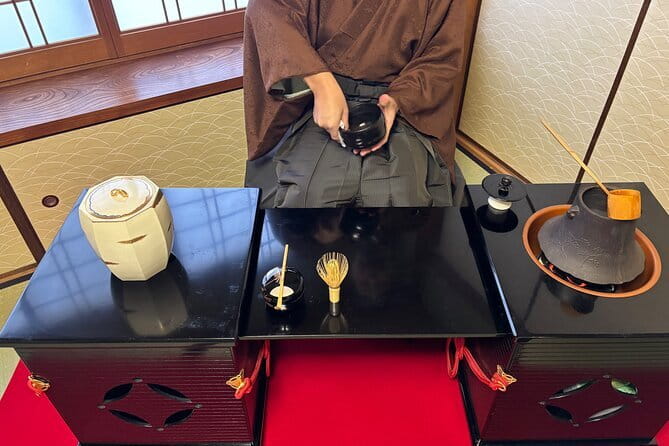 Tea Ceremony in 150 Years Old Townhouse with Tables and Chairs - Making Your Own Matcha With Traditional Tools