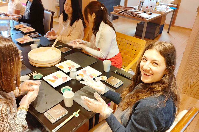 The Original Small-Group Sushi Making Class in Kyoto - Shaping nigiri and rolling maki