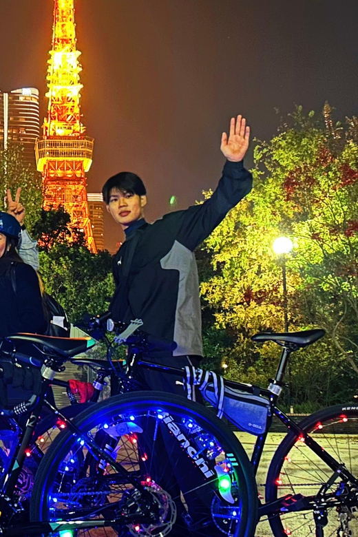 Tokyo: 2-Hour Night Bike Tour of the City's Hidden Gems - Omotesando’s polished evening glow
