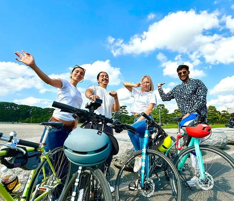 Tokyo: 3-Hour Bike or E-Bike City Highlights Tour - Starting at Commodore Perry near Daimon