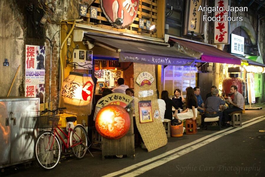 Tokyo: 3-Hour Food Tour of Shinbashi at Night - Regional sake tasting, with room to change your mind
