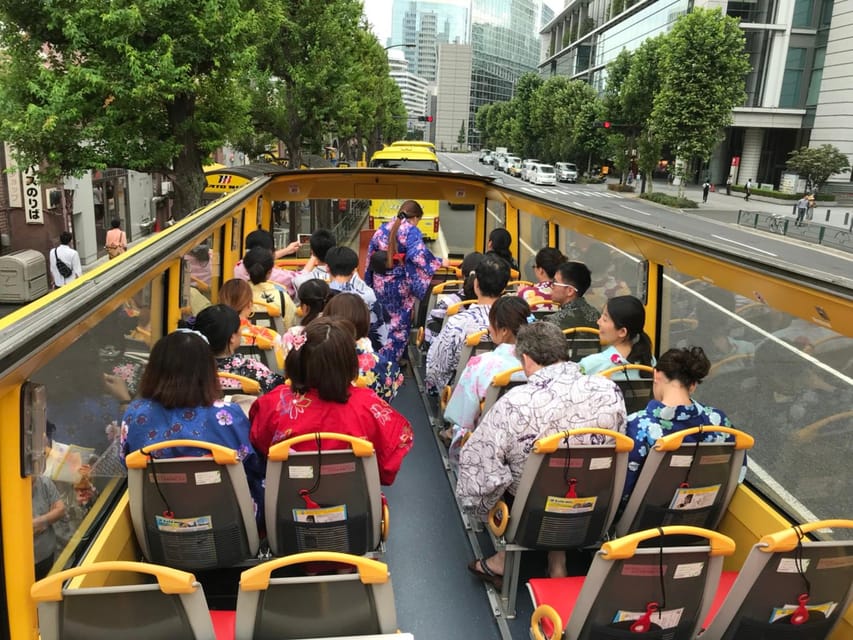 Tokyo: 60min Panoramic Open Top Bus Tour with Audio Guide - Odaiba and Toyosu from a moving viewpoint