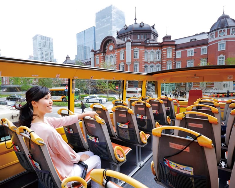 Tokyo: 60min Panoramic Open Top Bus Tour with Audio Guide - Starting near Tokyo Station’s Marunouchi South Exit
