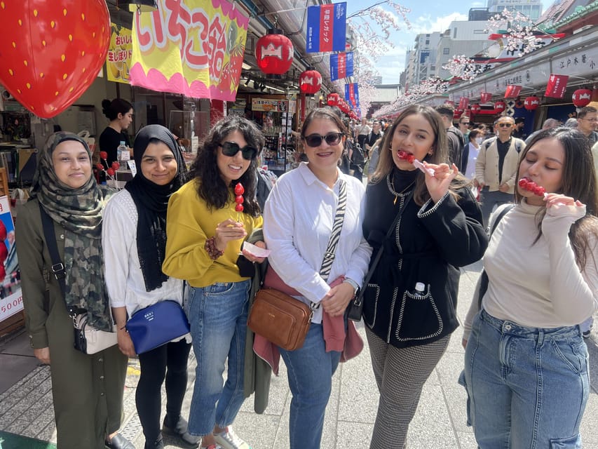Tokyo: Asakusa and Tokyo’s Oldest Temple Senso-ji Tour - Nakamise Street, snacks, and souvenir choices