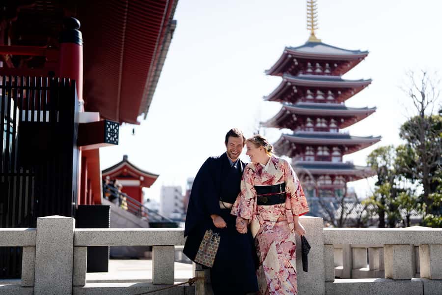 Tokyo Asakusa: Miu Kimono Rental and Optional Photoshoot - Kimono or yukata from June through September