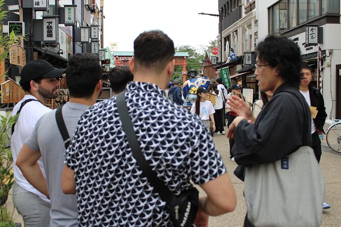 Tokyo: Asakusa Walking Tour with Japanese Comedian - Nakamise Shopping Street, with context before spending