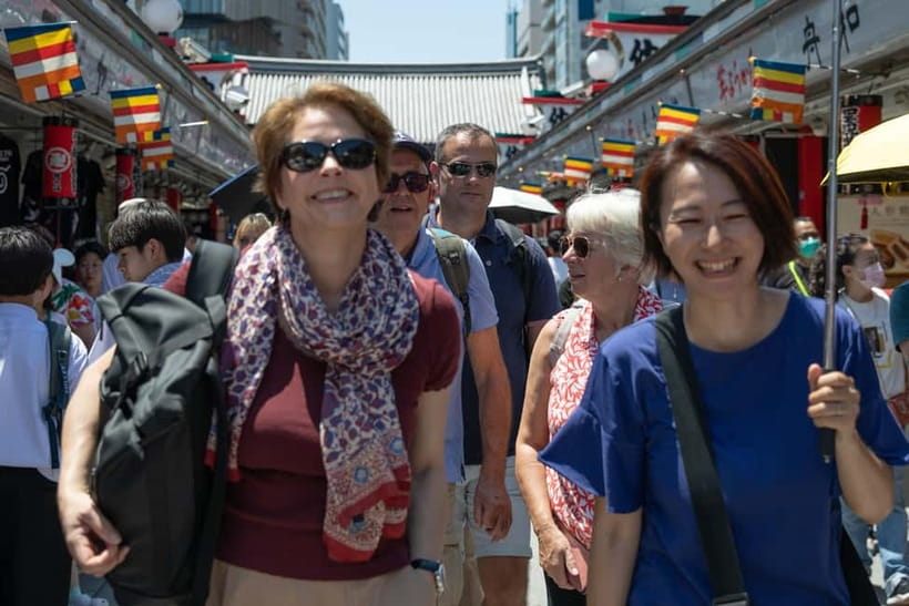 Tokyo: Asakusa Walking Tour with Sensoji Temple Visit - Nakamise Street, Japan’s old shopping approach