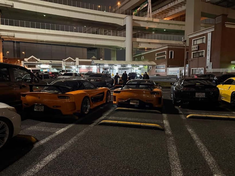 Tokyo: Best Price Daikoku Parking Area JDM Car Meet - Returning through Tokyo at night