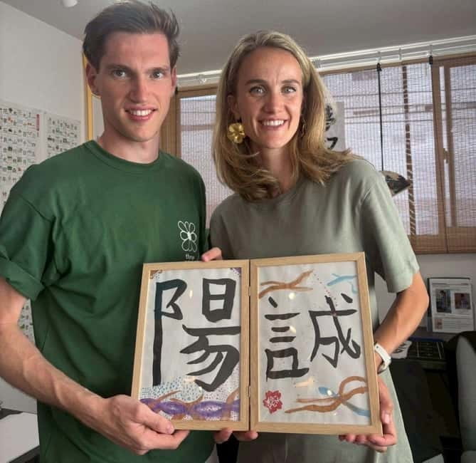 Tokyo:Calligraphy &Make your original folding fan in Asakusa - Timing, clothing, and access