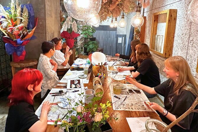 Tokyo: Calligraphy Workshop & Original T-Shirt Creation - The value of $30 in Tokyo