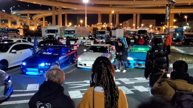 Tokyo: Daikoku JDM Car Meet in the Famous 303 600HP GTR R-35 - Seating, comfort, and who should ride