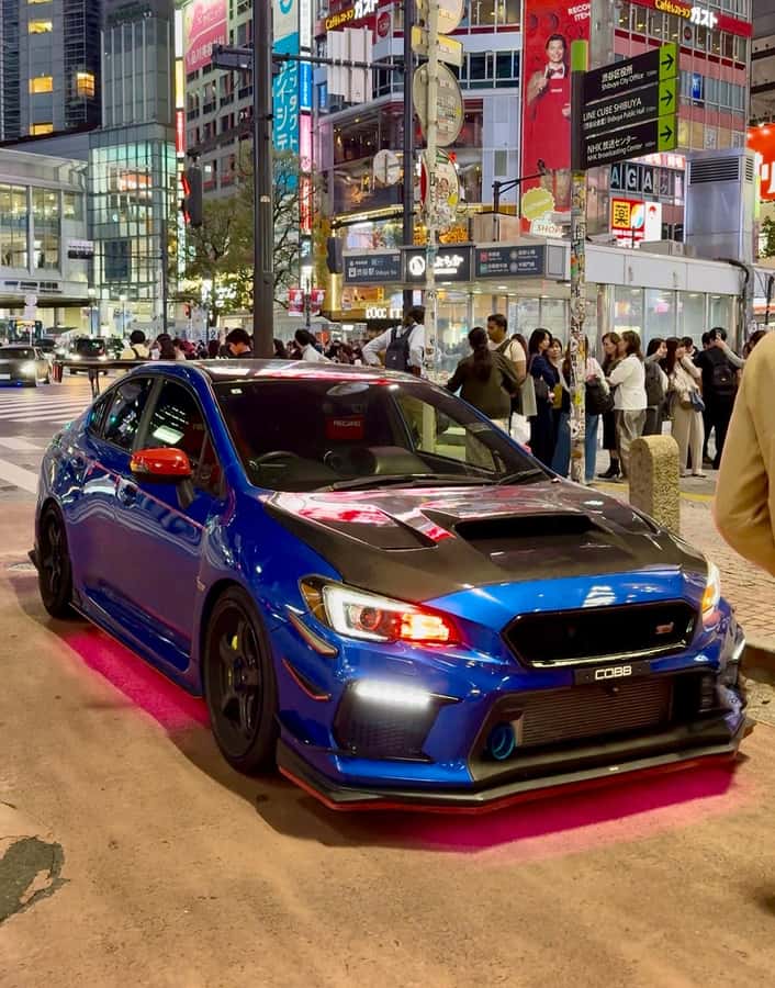 Tokyo: Daikoku PA & Shibuya Private Tour in a WRX STI - Meeting Max near Shibuya