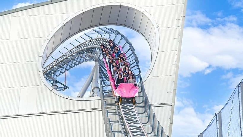 Tokyo Dome City Attractions 5-Ride Ticket - Thunder Dolphin, the main reason many people buy