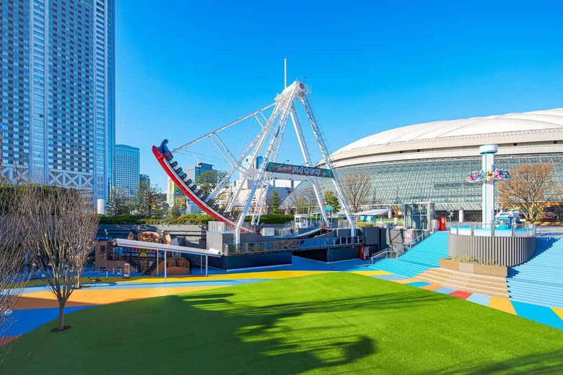 Tokyo Dome City Attractions 5-Ride Ticket - LaQua gives you a place to pause