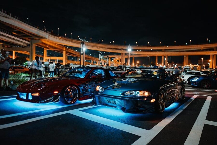 Tokyo Drift: Daikoku PA Supreme Car Experience 大黒PA - Two hours among customized cars