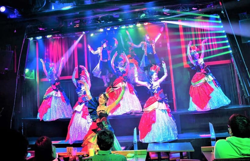 Tokyo GINZA: KONPARU Japanese Cabaret Show with Drink - Finding the basement entrance in Ginza