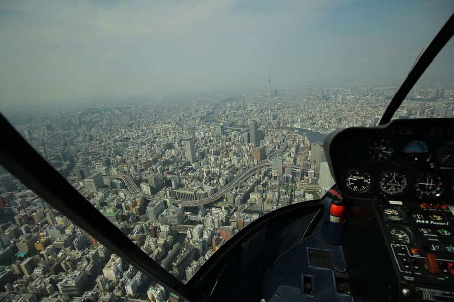 Tokyo: Guided Helicopter Ride - Key points at a glance