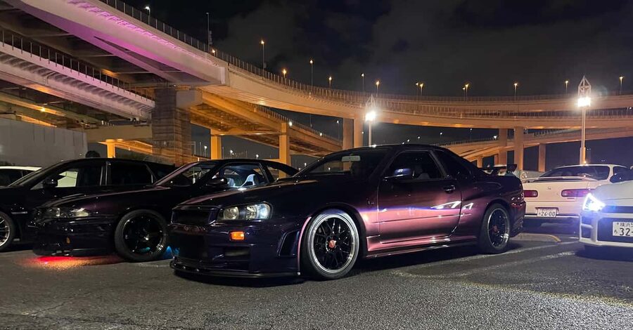 Tokyo JDM Night: 600hp C63s AMG Edition 1 (Private) - The first 45 minutes: C1 and Wangan expressways