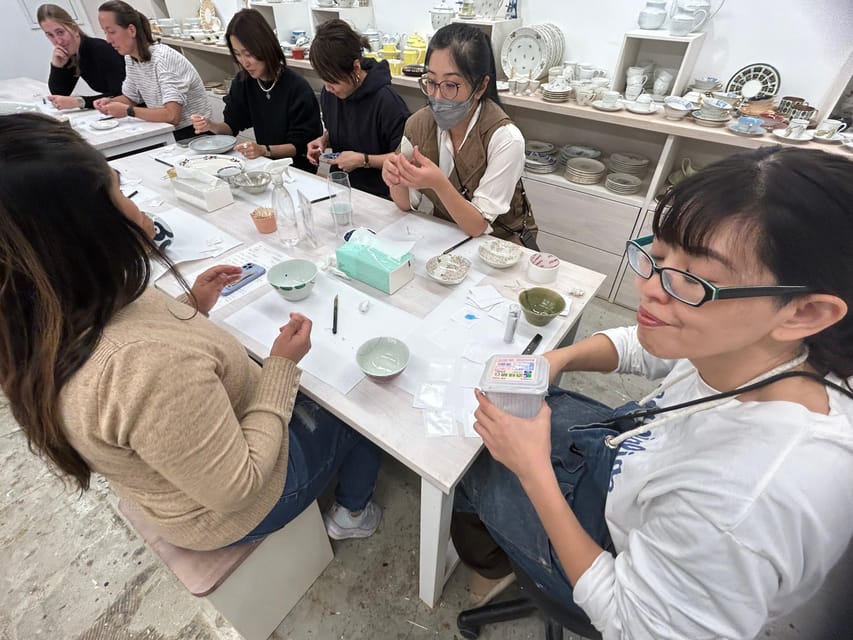 Tokyo: Kintsugi Workshop to Learn the Art of Golden Joinery - Filing and preparing the ceramic