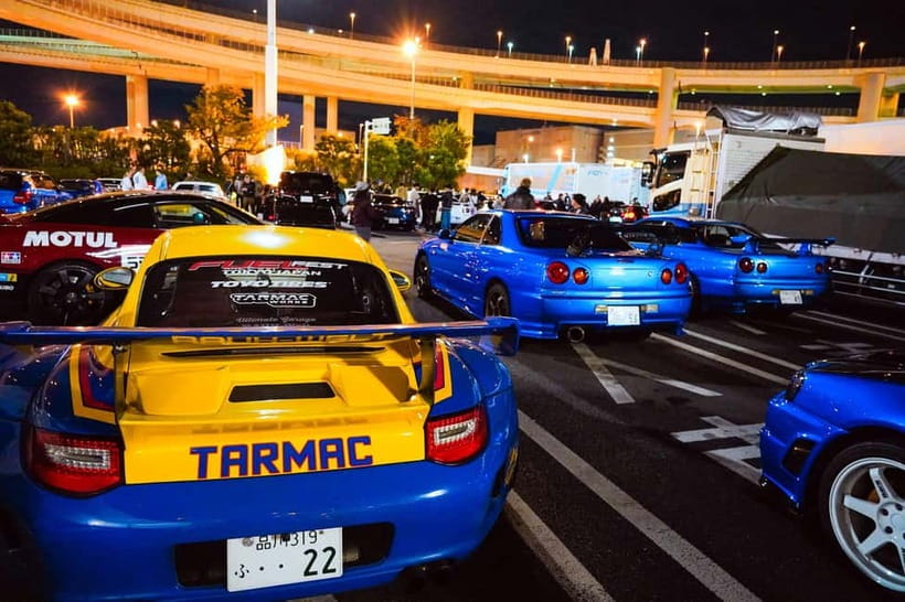 Tokyo: Legendary JDM CAR Daikoku Underground Meetup - Who will enjoy this most