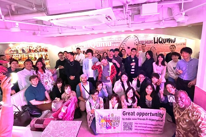 Tokyo Local Friends Solo attend Party All We Can Drink in Shibuya - Is $76 good value?