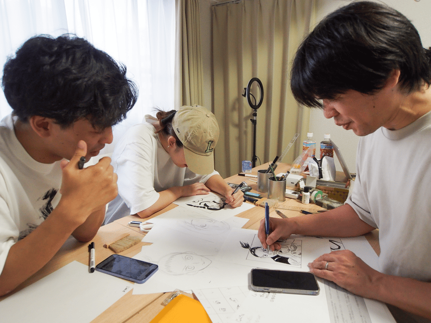 Tokyo: Manga Drawing Workshop Guided by Pro Manga Artist - Rough sketching with a sensei beside you