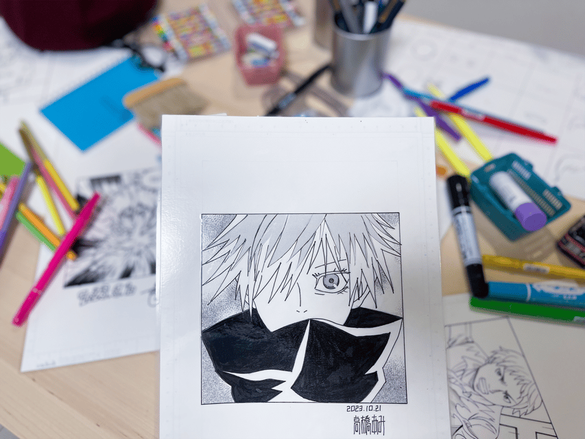 Tokyo: Manga Drawing Workshop Guided by Pro Manga Artist - Screen tones are the workshop’s most unusual lesson