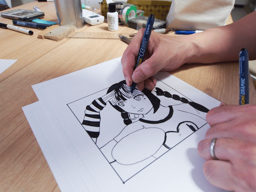 Tokyo: Manga Drawing Workshop Guided by Pro Manga Artist - Who will enjoy this most