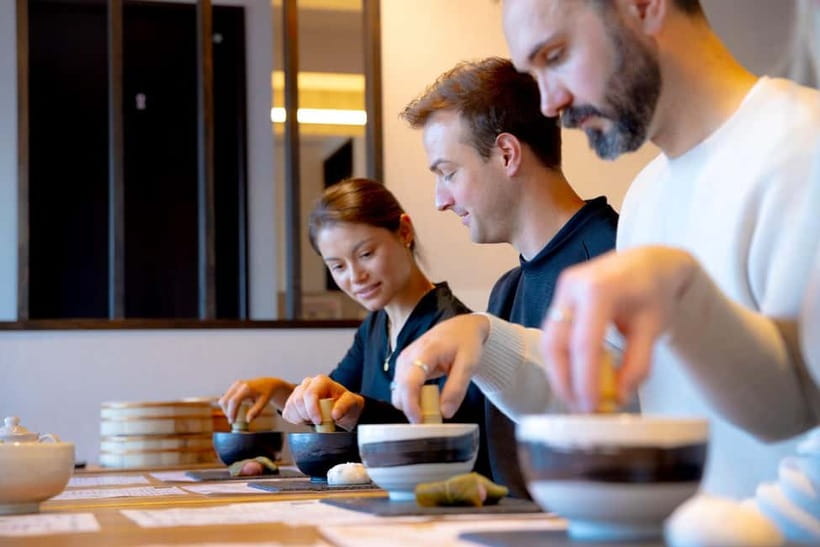 Tokyo: Matcha Making Experience with Mochi Sweets in Asakusa - What the one-hour schedule can and cannot do