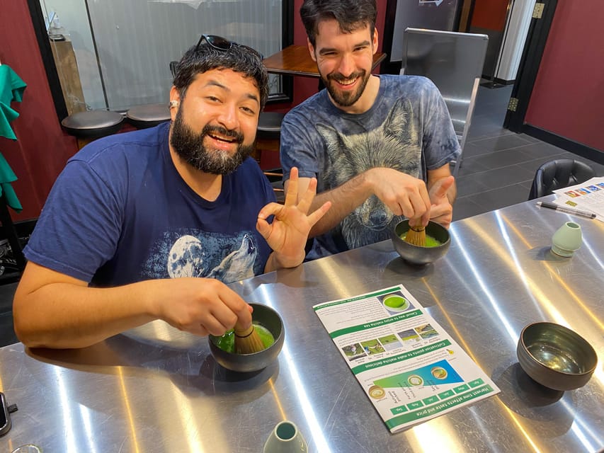Tokyo: Matcha Tasting and Making Experience - Making your own ousucha with a bamboo whisk