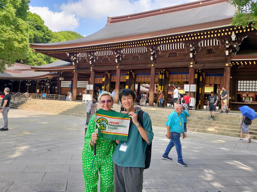 Tokyo: Morning Sightseeing Bus Tour - Meiji Shrine, a quiet forest in the city