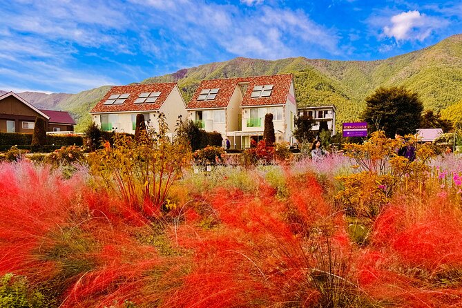 Tokyo: Mt.Fuji & Lake Kawaguchiko 1-Day Bus Tour w/Optional Lunch - Oishi Park for flowers and Fuji photographs