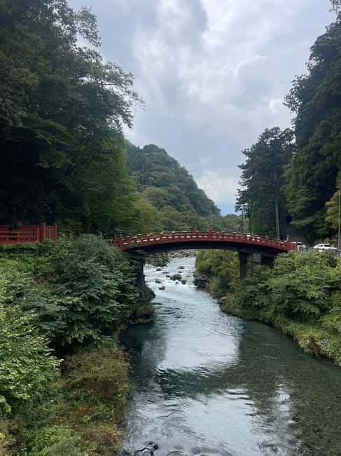 Tokyo: Nikko Private Customize Tour English Driver & Guide - Shinkyo Bridge and the red approach to Nikko