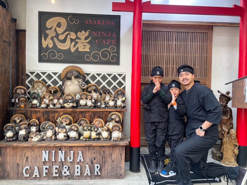 Tokyo: Ninja Experience Cafe Asakusa - What happens if you are not taking part