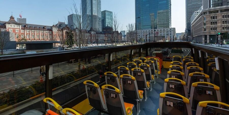 Tokyo: Open Top Panoramic Sightseeing Bus with Audio Guide - Rainbow Bridge and Odaiba are the highlight