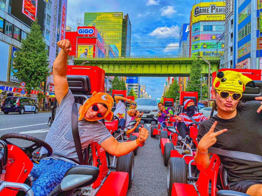 Tokyo: Original Street Kart Experience from Akihabara - Driving a go-kart through central Tokyo