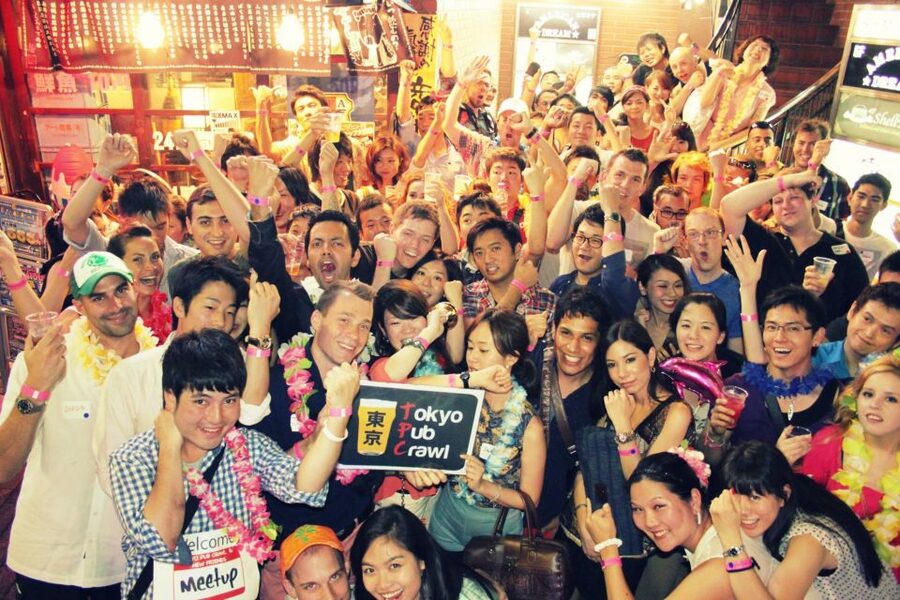 Tokyo: Pub Crawl and Bar Tour - The first local bar and the icebreakers