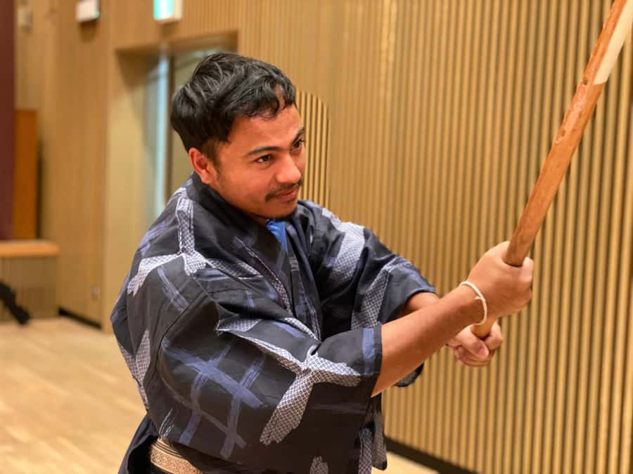 Tokyo: Samurai Experience with a real sword - Cutting objects with a genuine samurai sword