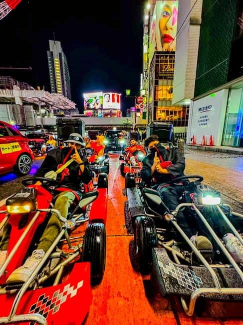 Tokyo: Shibuya and Shinjuku Streets Guided Go-Karting Tour - Tokyo sightseeing with a steering wheel